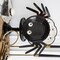 Halloween Spider Shaped Plates 7" Disposable Party Plates for Snacks, Appetizers & Desserts (8 Pack)